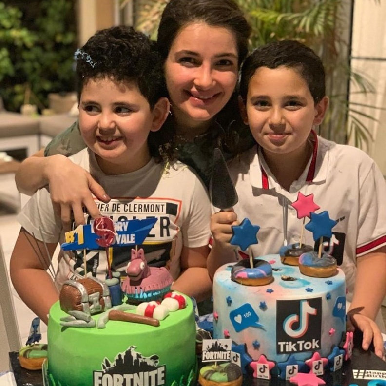 توأم أصالة في عيد ميلادهم