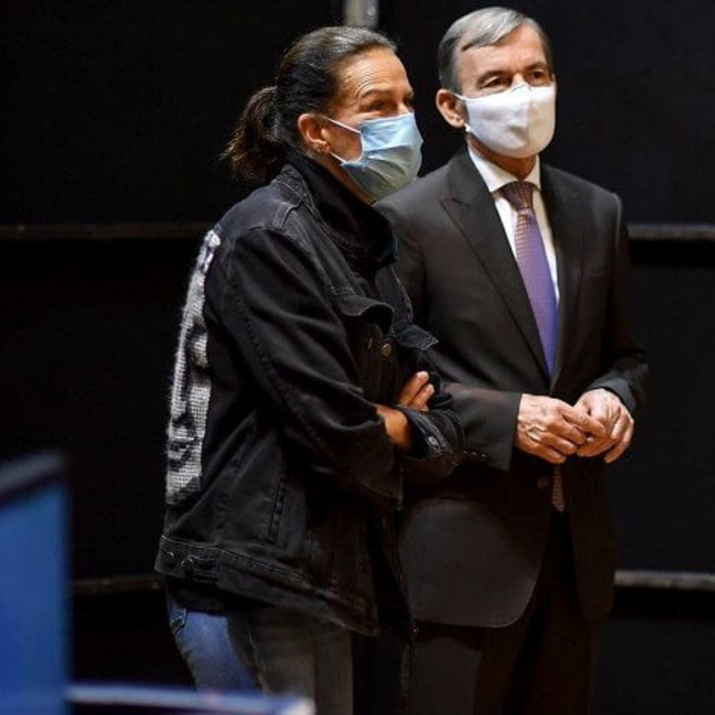 الأميرة ستيفاني تزور مركز المسح الطبي في موناكو