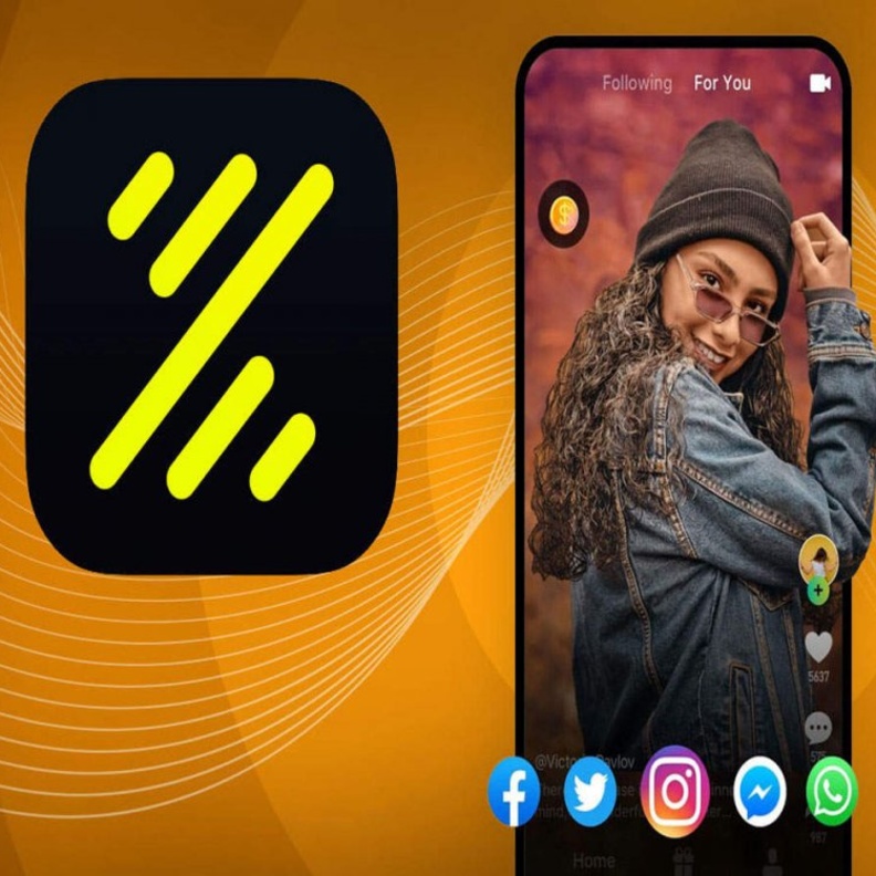 تطبيق Zynn الجديد نسخ فكرة و تصميم TikTok