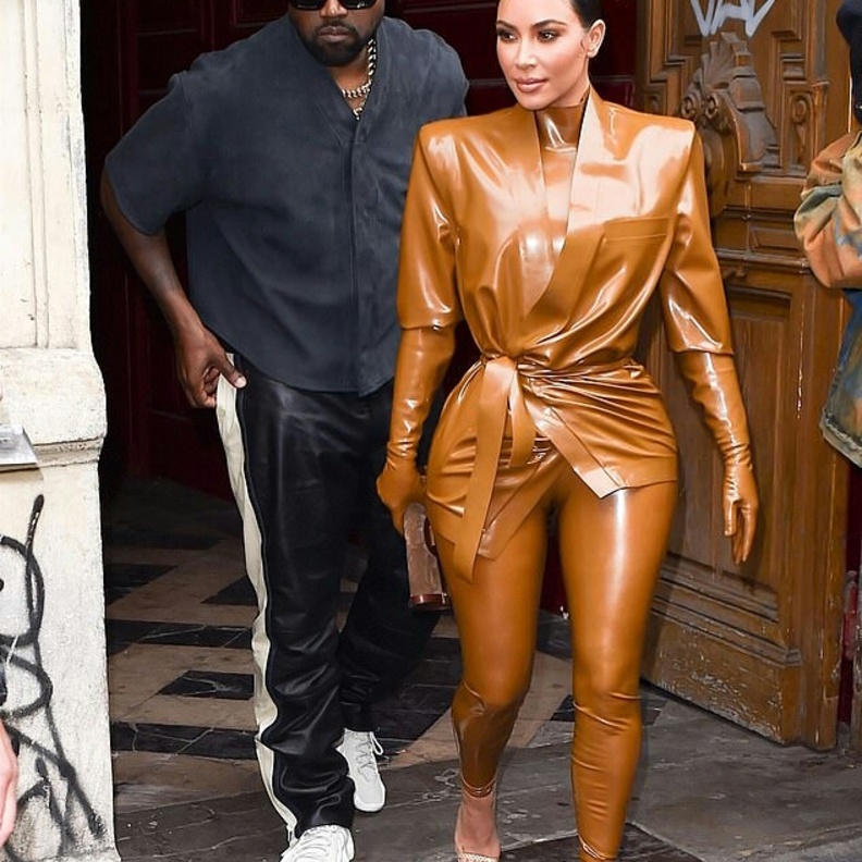 كيم كارداشيان و كانيه ويست 