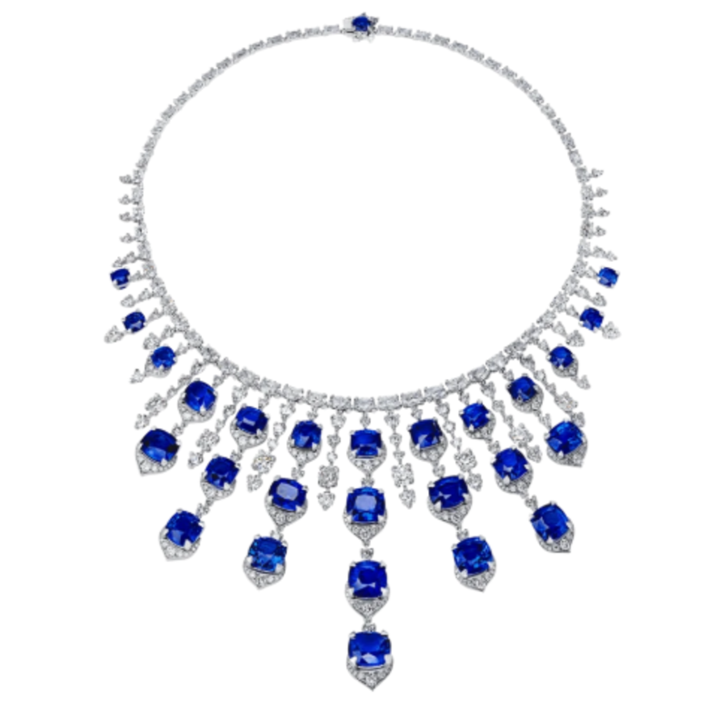 موديلات قلائد فخمة بالأحجار الكريمة