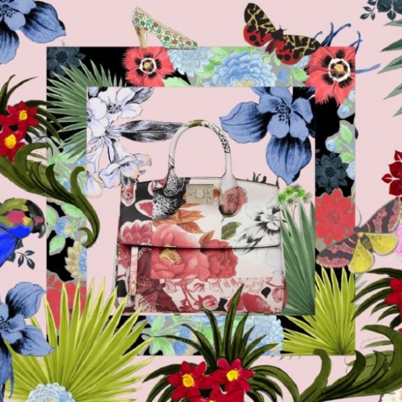 مجموعة Silk Capsule .. سحر النقوش من Salvatore Ferragamo