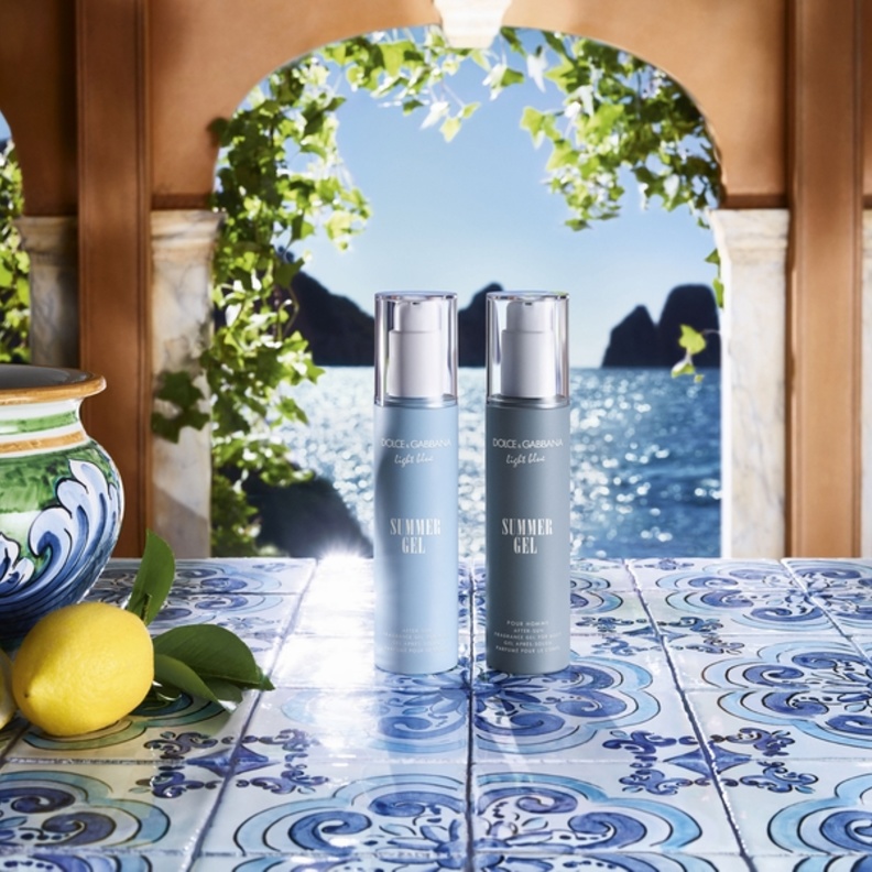مستحضرات الصيف الهلامية.. وسيلة جديدة لتلطيف وتعطير البشرة  من Dolce&Gabbana Beauty