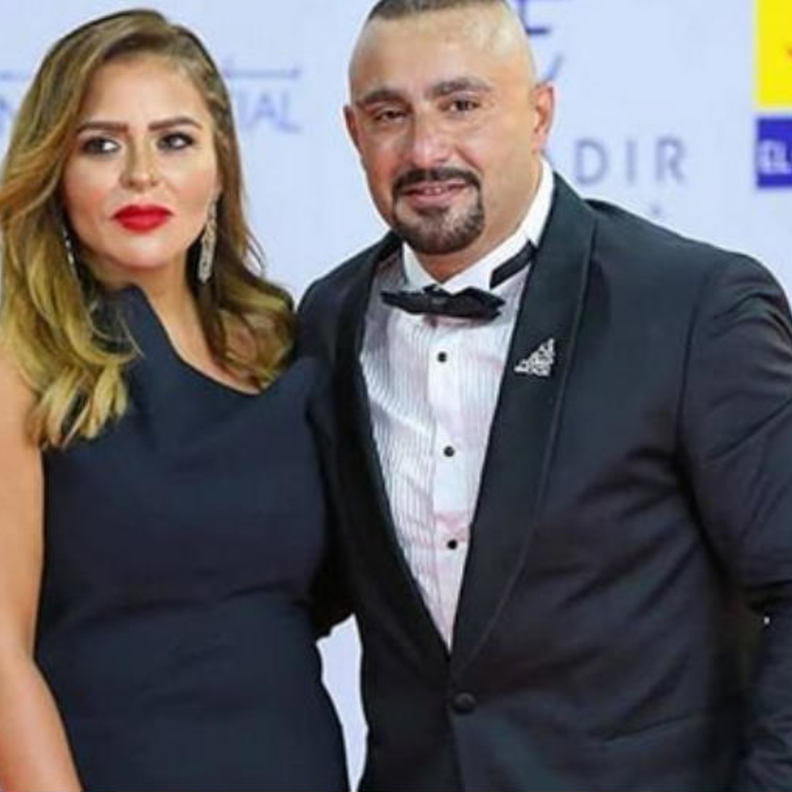 احمد السقا وزوجته