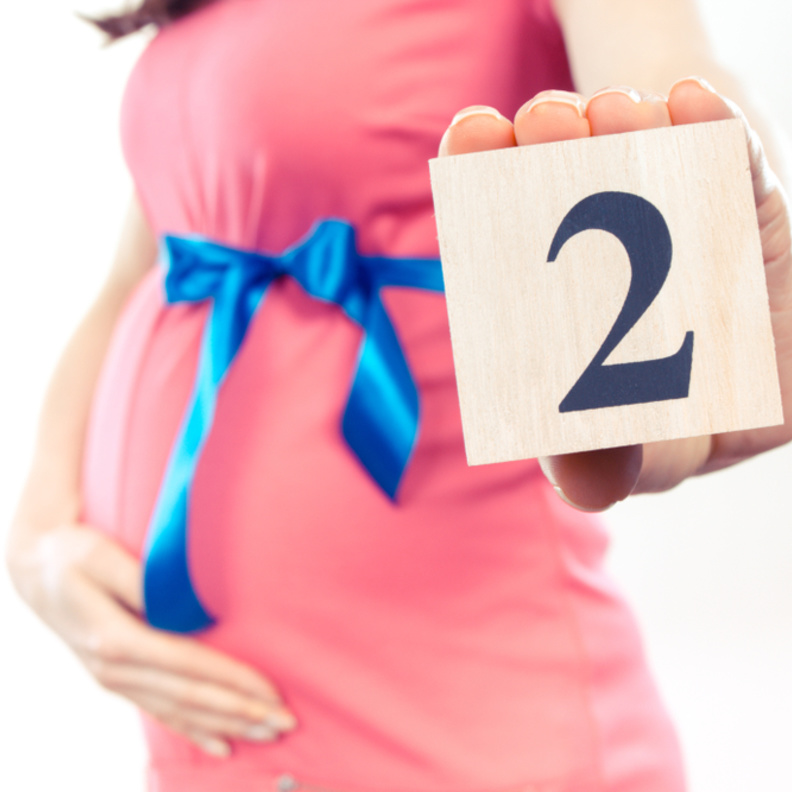 كيف يكون شكل الجنين في الشهر الثاني