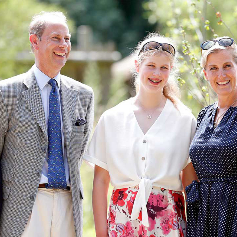 الأمير إدوارد وعائلته