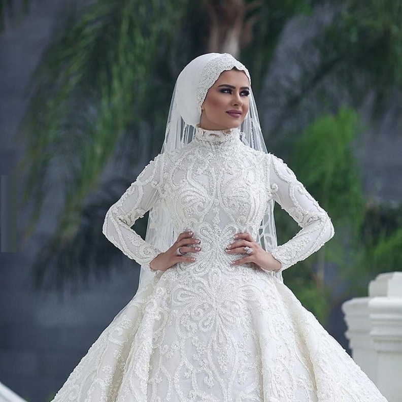 التوربان موضة رائجة بين العرائس