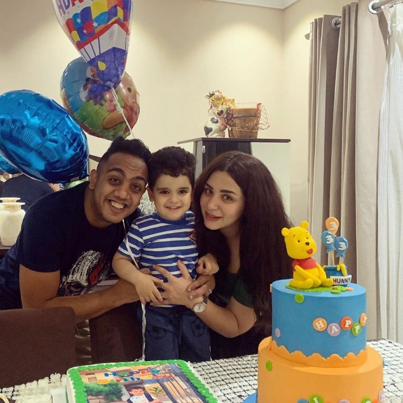 حفل عيد ميلاد ابن اوس اوس