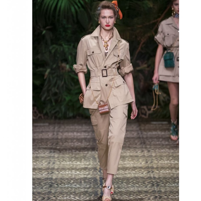 اجمل موديلات البدلات بالجيوب البارزة من دار Dolce&Gabbana