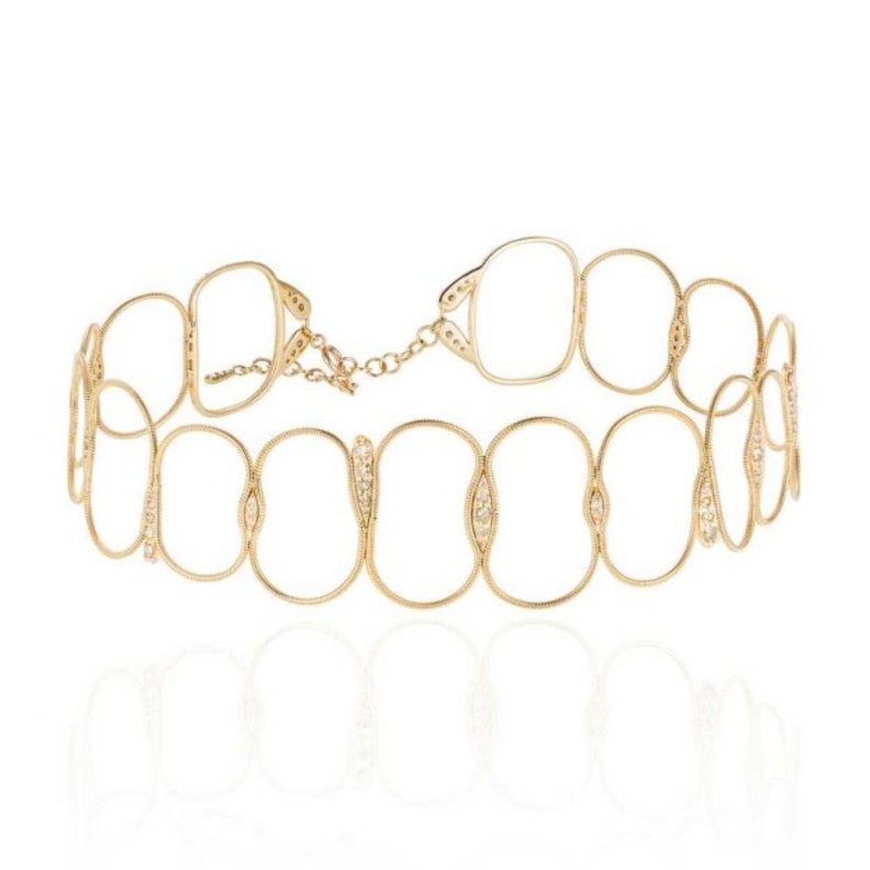  عقد شوكر ذهب على شكل دوائر من Fernando Jorge