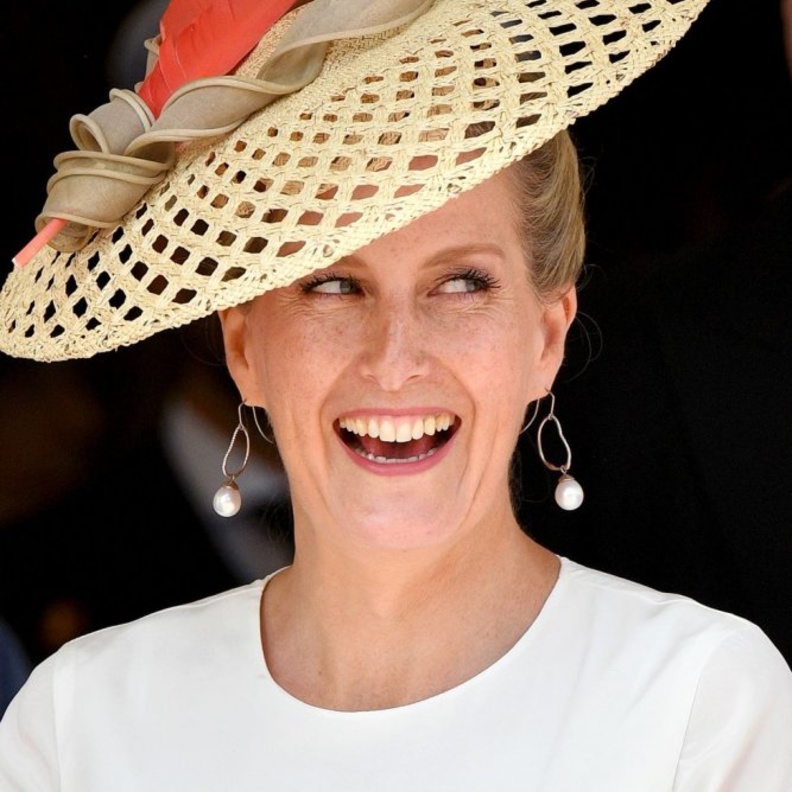 أجمل مجوهرات الكونتيسة صوفي الناعمة في عيد زواجها