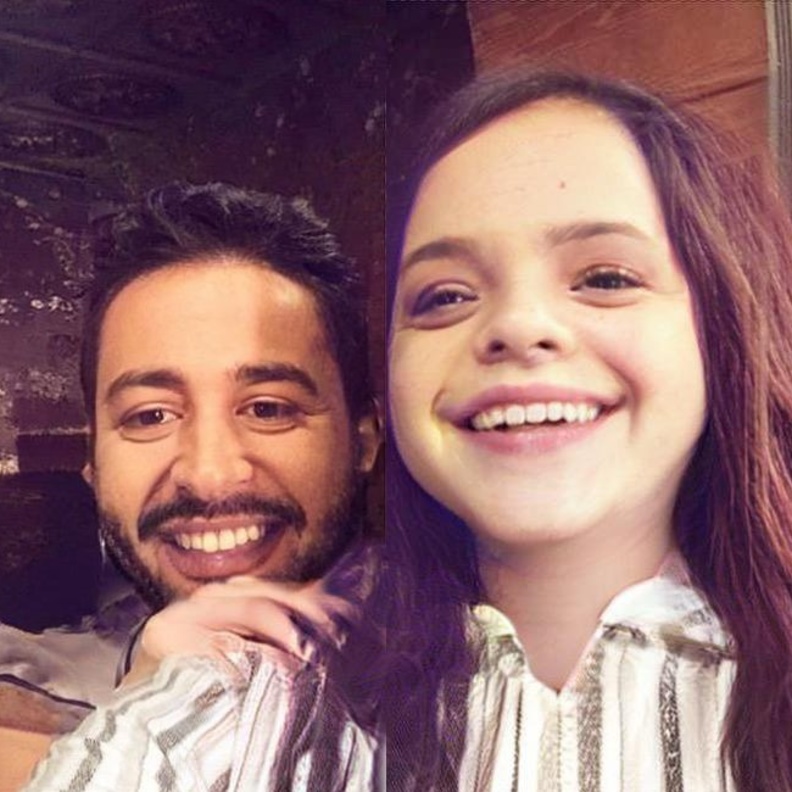 محمد هنيدي ومنة شلبي