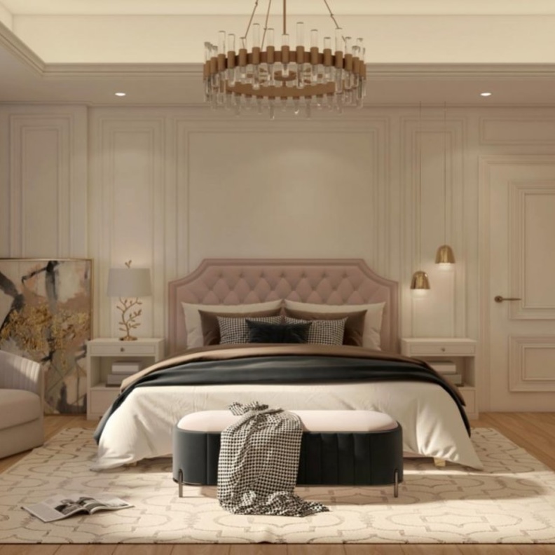 جانب من تصاميم المصممه الداخلية إلهام الحربي