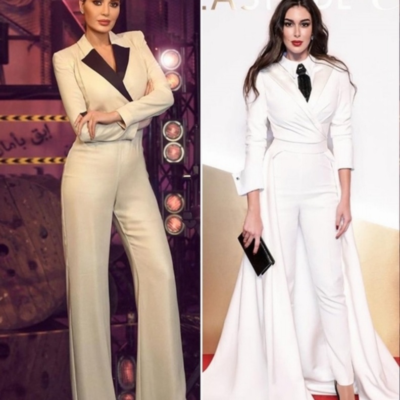  إطلالة بالبدلة بطريقة عصرية