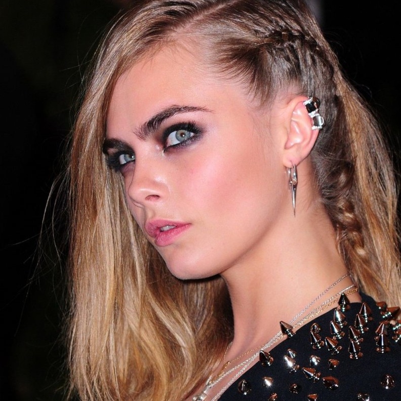 أجمل أقراط ذهب Ear Cuff ناعمة