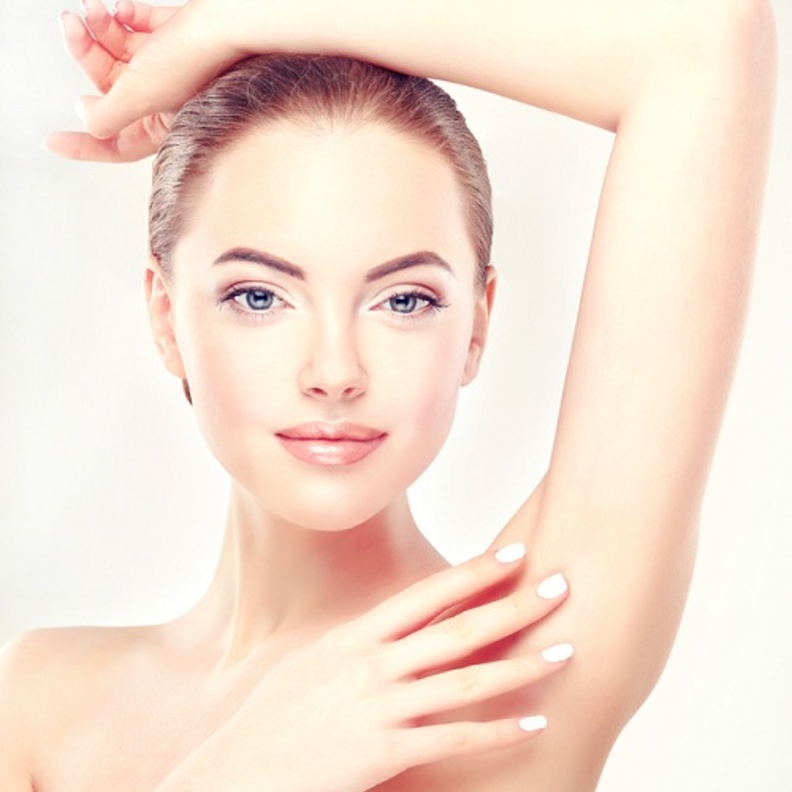 تبييض الابط