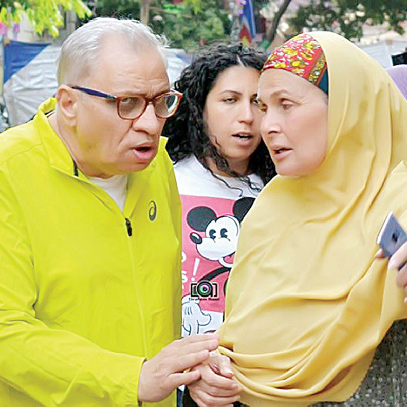 يسرا والمنتج أحمد السبكي