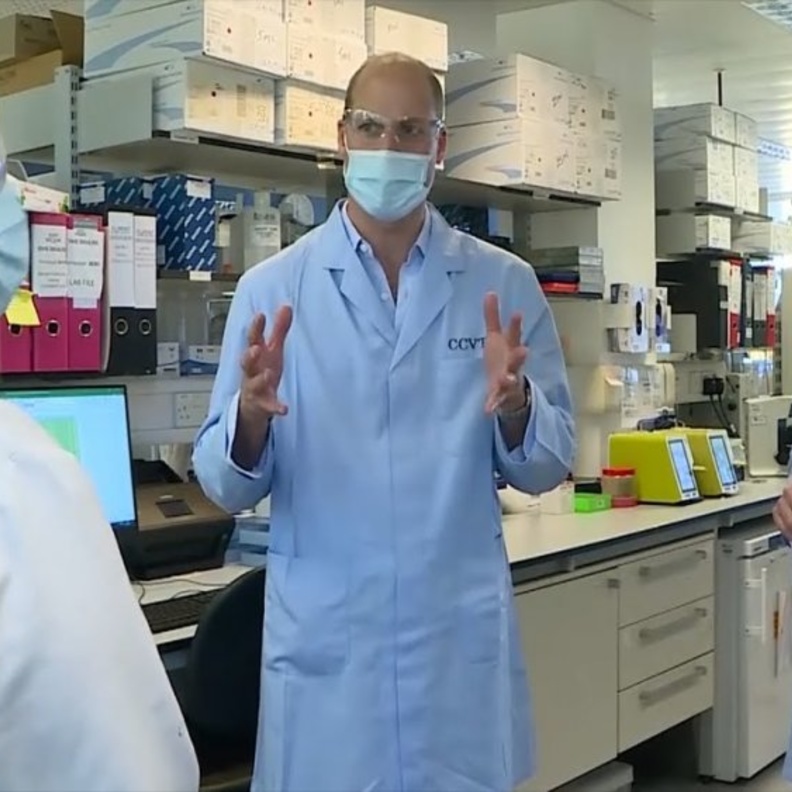 الأمير وليام يتخذ جميع إجراءات الوقاية