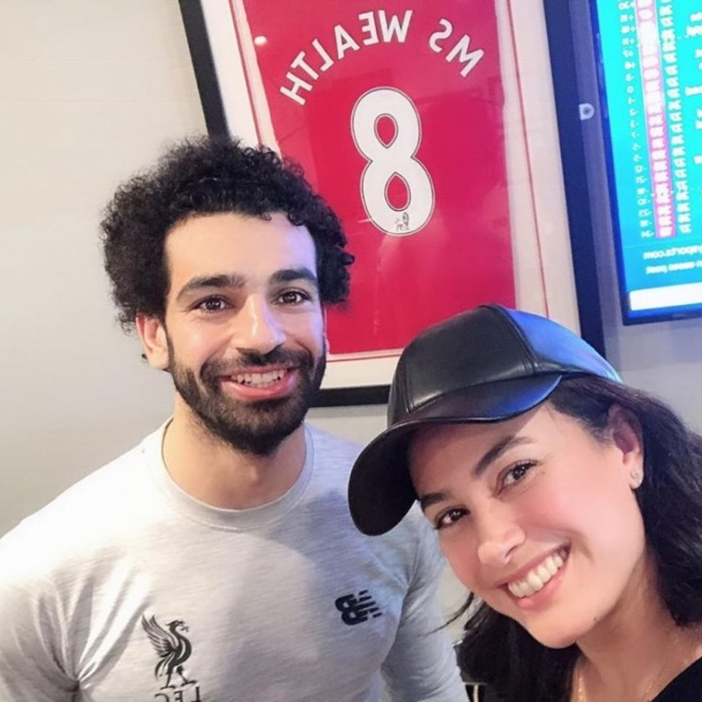 هند صبري ومحمد صلاح