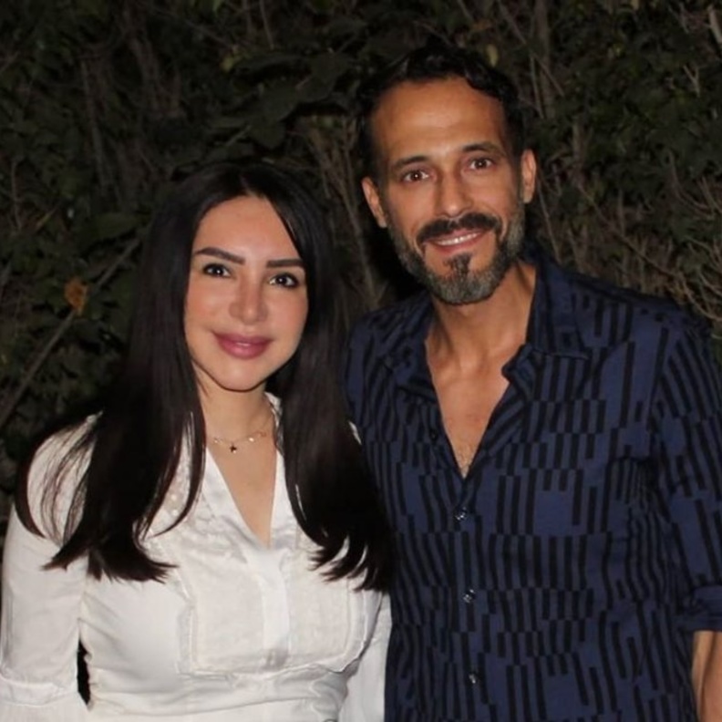 يوسف الشريف وإنجي علاء