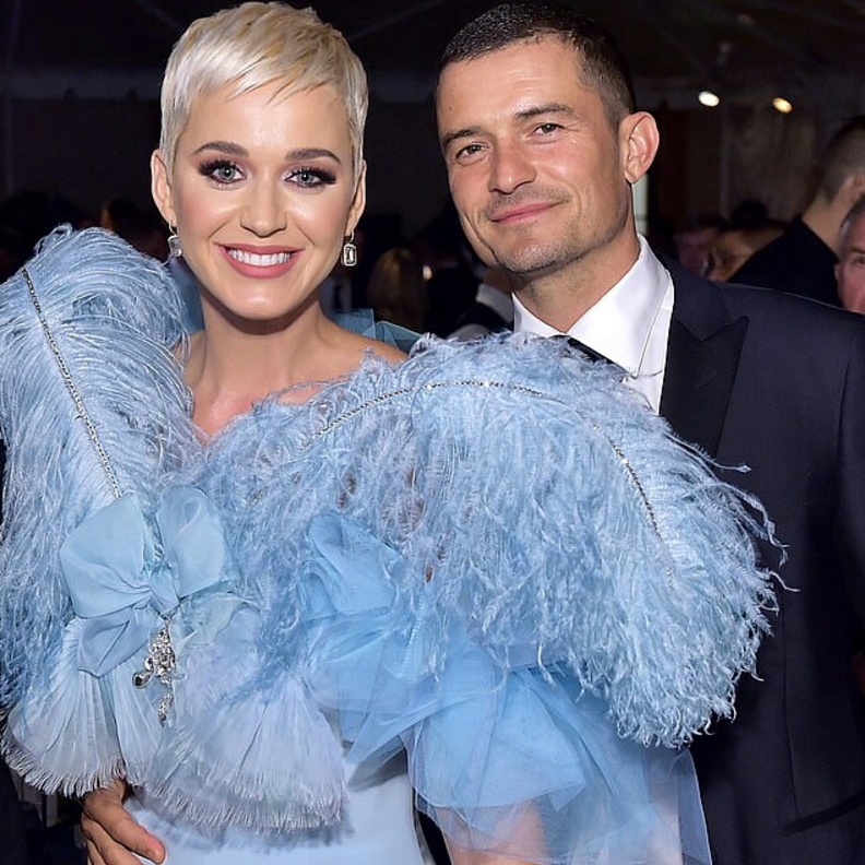 كاتي بيري و أورلاندو بلوم 