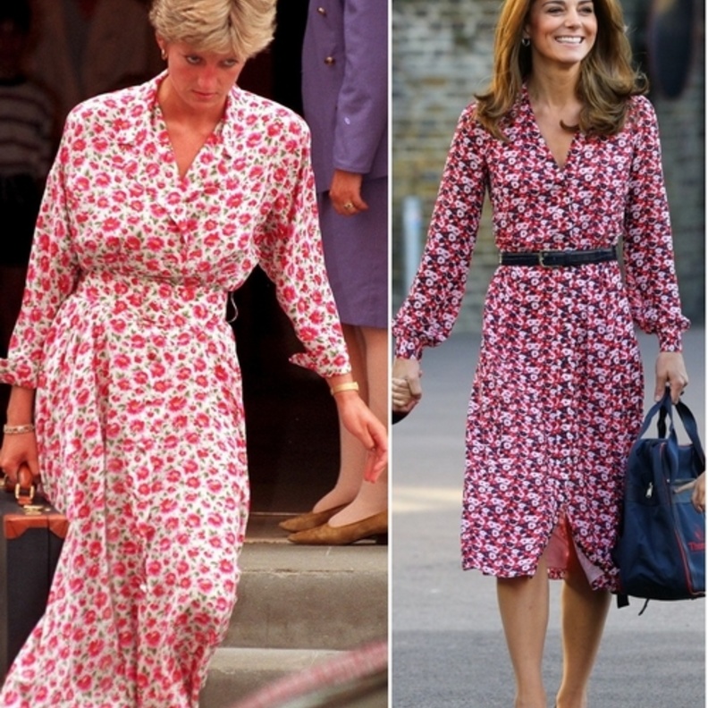  كيت متألقة بفستان مايكل كورس