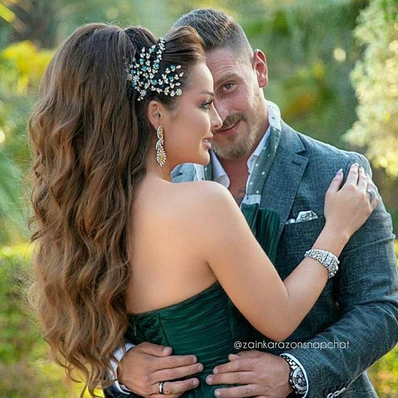 من حفل خطوبة زين كرزون