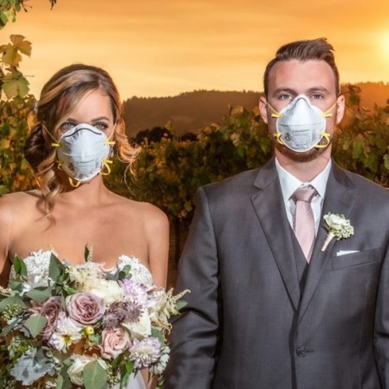  افكار جلسات تصوير الزفاف في زمن الكورونا