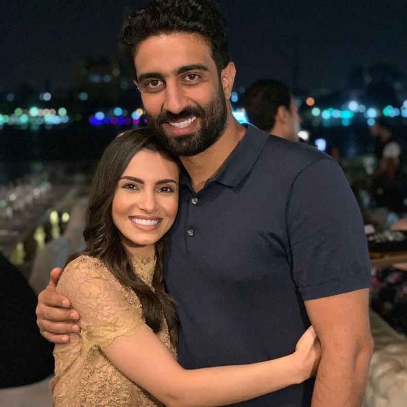 مصطفى جاد وكارمن سليمان