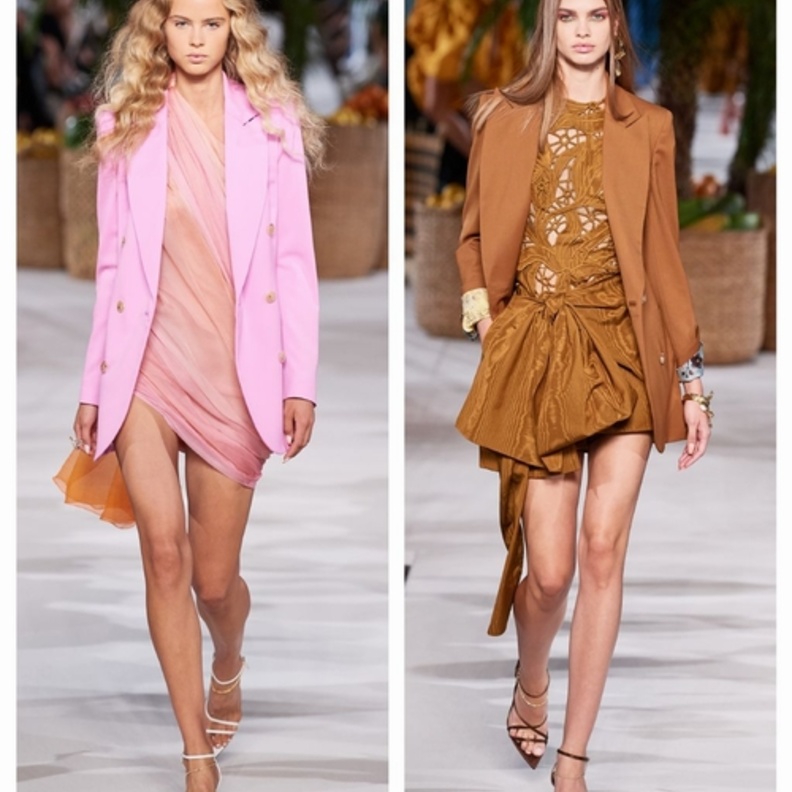 استوحي اطلالاتك بالفساتين الجذابة مع تصاميم البليزر الأنيق