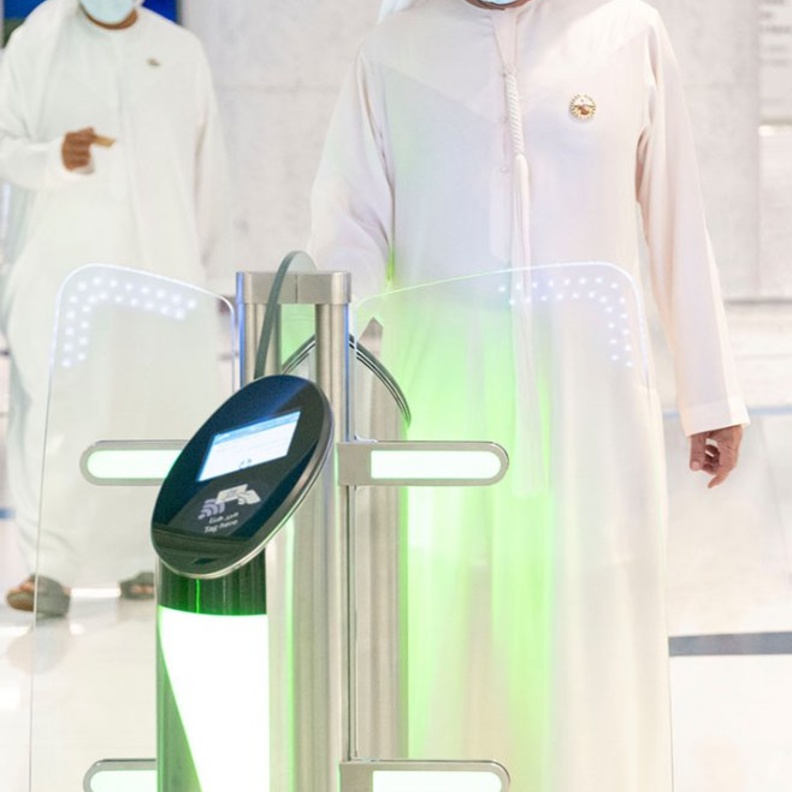 محمد بن راشد يدشن التشغيل الرسمي لمسار 2020 لمترو دبي