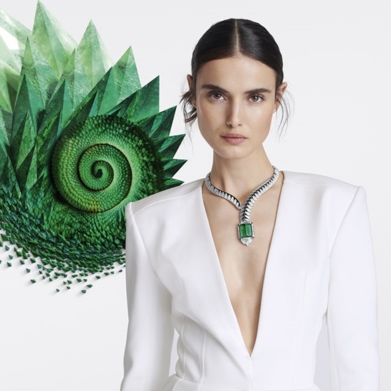 مجموعة مجوهرات  Sur Naturel من كارتييه 