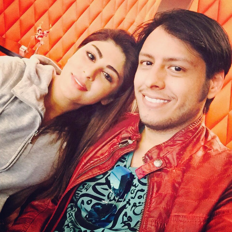 زارا البلوشي وسمير عارف