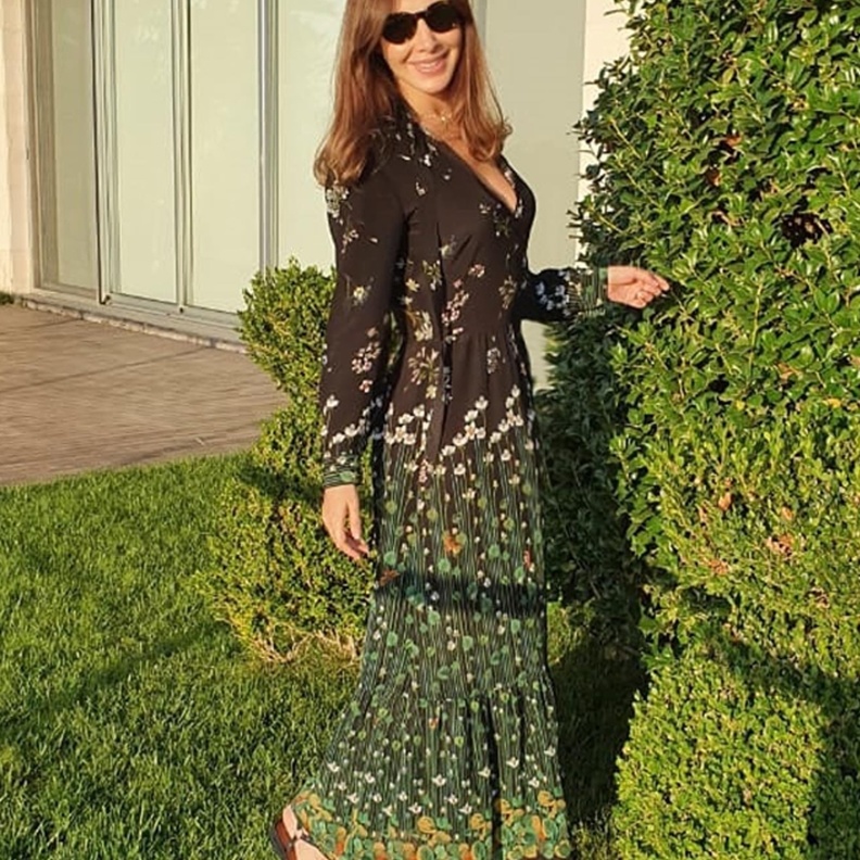 موديلات فساتين مشجرة مستوحاة من اطلالات النجمة نانسي عجرم