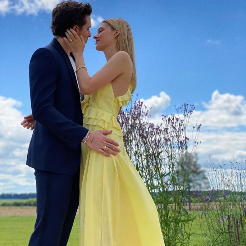 خطوبة ابن بيكهام ونيكولا بيلتز