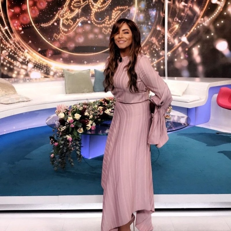  عقد قران مذيعة قناة mbc غادة مصلي