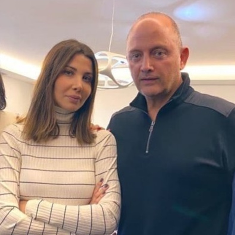 نانسي عجرم وزوجها 