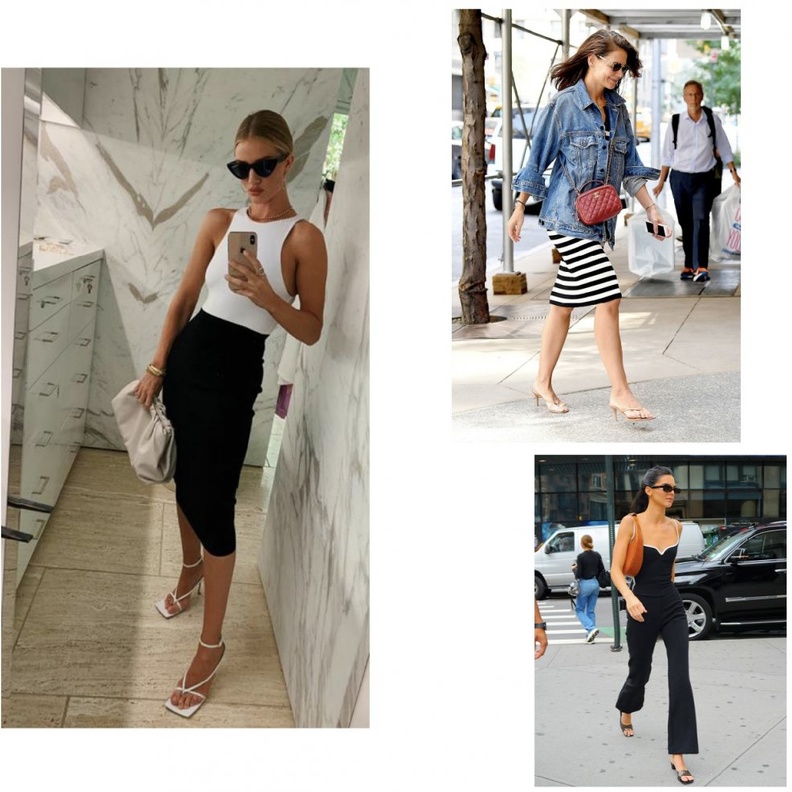 النجمات العالميات يفضلن صنادل التسعينات