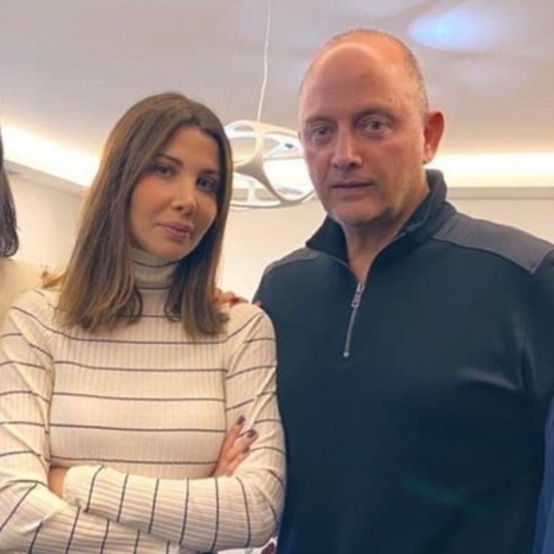 نانسي عجرم وزوجها 