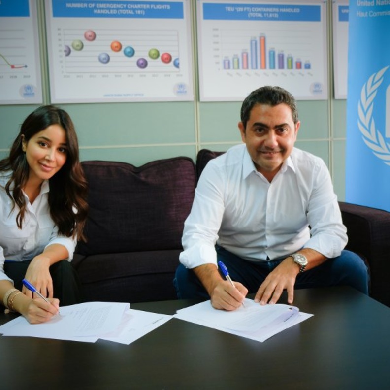  أسيل عمران تنضم إلى مجموعة كبار داعمي المفوضية السامية لشؤون اللاجئين