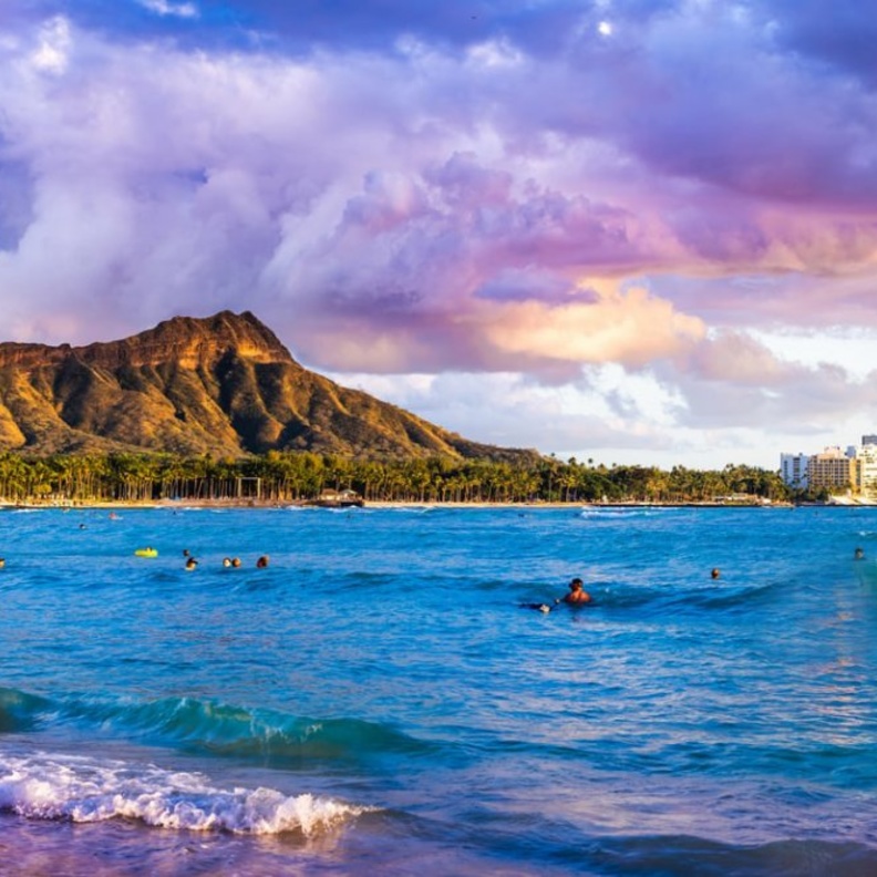 شاطئ وايكيكي Waikiki، هاواي، الولايات المتحدة الأمريكية - Hyungman Jeon