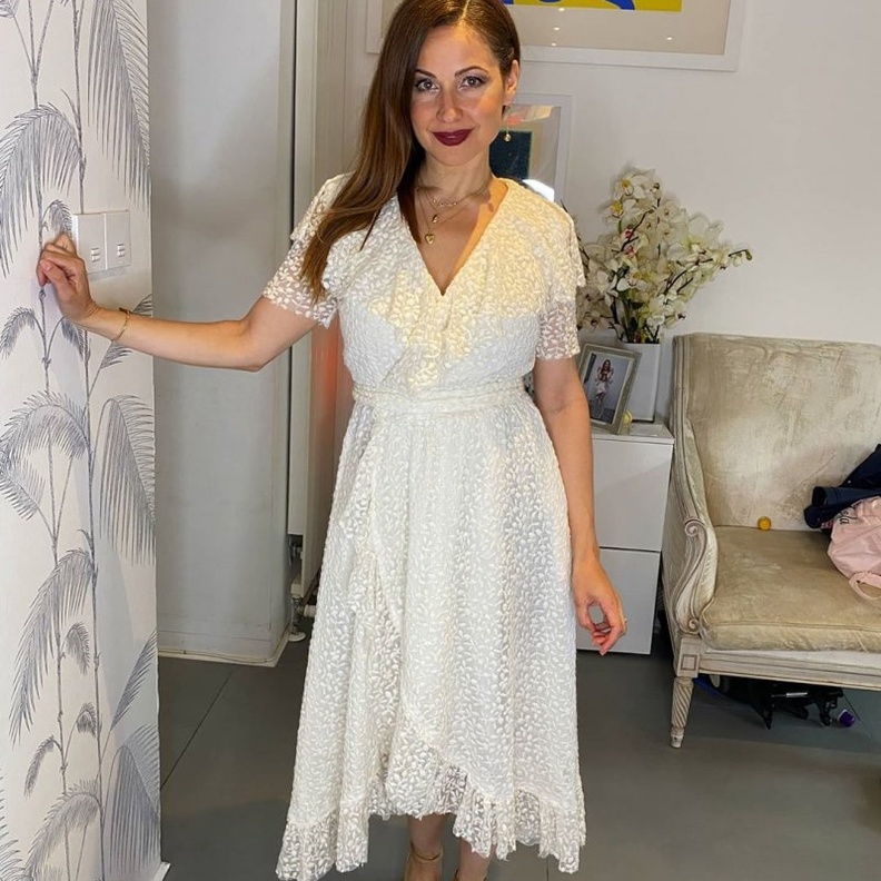 ريا أبي راشد بعد خسارتها للوزن