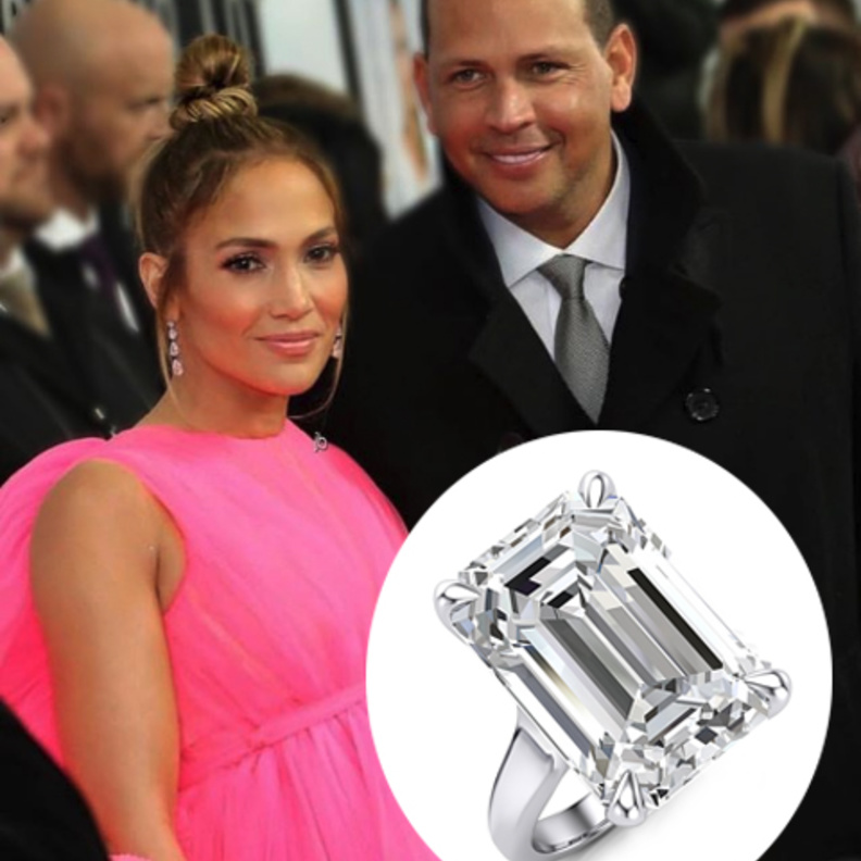 خاتم خطوبة جينيفر لوبيز