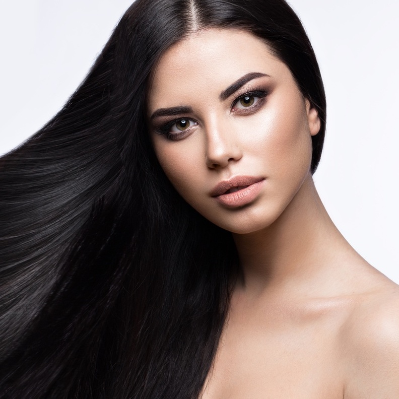 تفتيح الشعر الاسود