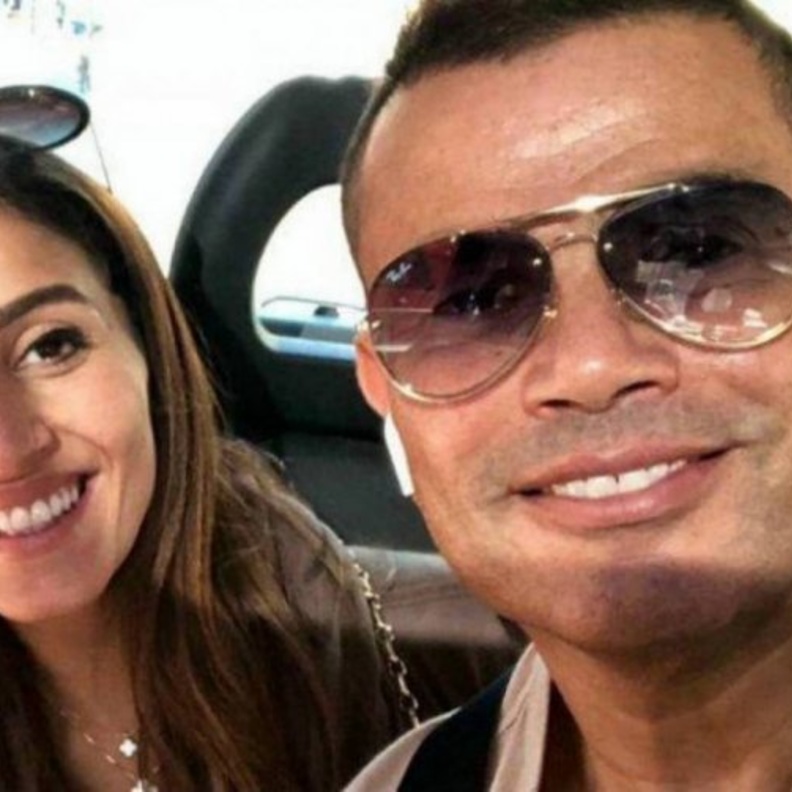 عمرو دياب ودينا الشربيني