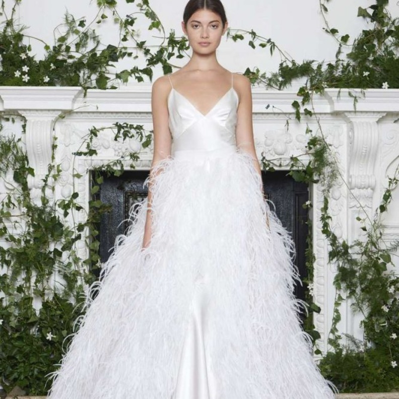  فستان من monique lhuillier