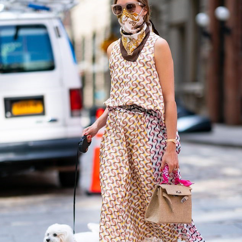 صور احدث صيحات كمامات انيقة فاخرة من وحي اطلالات أوليفيا باليرمو