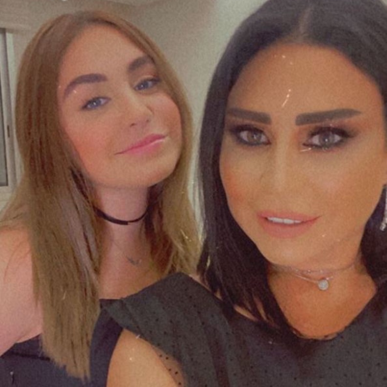 زوجة وائل جسار وابنتهما