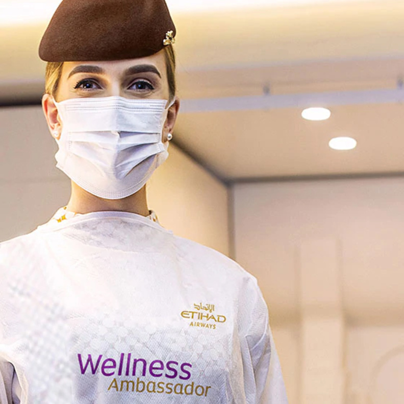 تطبيق إجراءات فحص PCR على جميع المسافرين القادمين إلى أبوظبي على متن رحلات الاتحاد للطيران