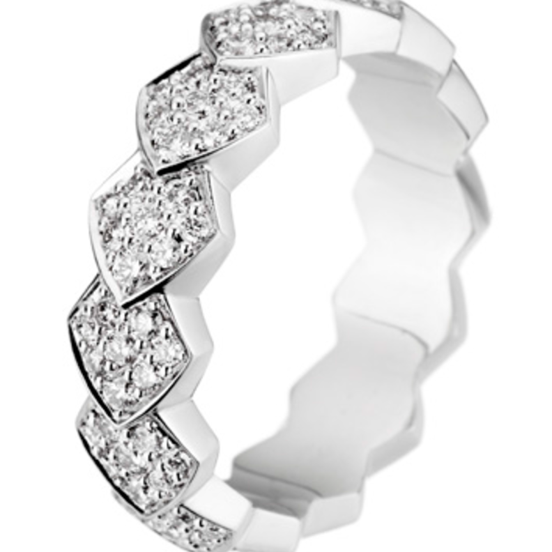 خاتم بايثون Python مرصع بالماس من أكيليس Akillis